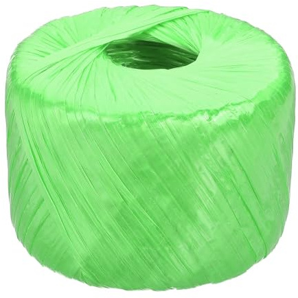 PATIKIL 400m Polyester Nylon Plastic Rope, Twine Household Bundles Ropes Roll for Gardening Packing Crafting DIY, Green