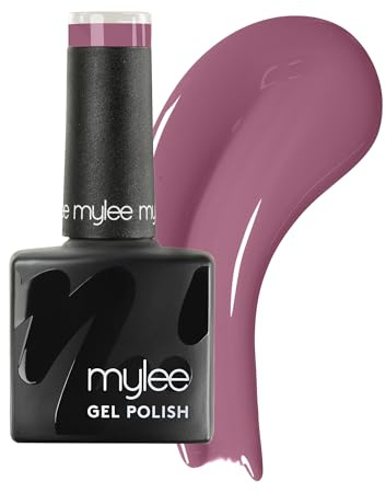 Mylee Gel Nail Polish 8ml [Vintage Rose] - UV/LED Soak-Off Nail Art | Manicure Pedicure for Professional, Salon & Home Use [Pink Range] - Long Lasting & Easy to Apply