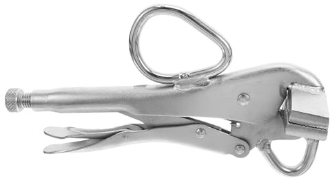 Lurrose Pinza Morsetto Regolabile in Acciaio per Lamiera Auto Becco Piatto Extra per Saldatura e Riparazione Morsetto Bloccaggio Resistente per Manutenzione Veicoli