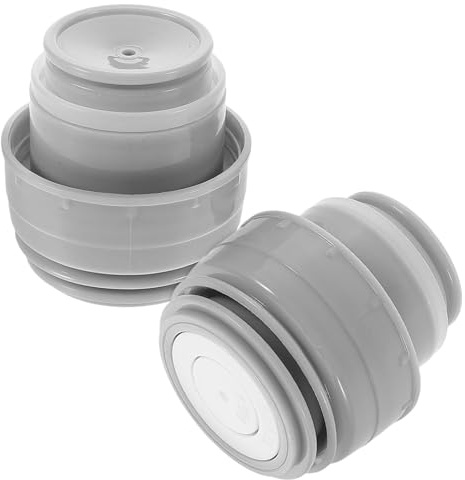 BATHVEVE Coperchio Termico con Guarnizione a Tenuta Stagna 45 Mm, Tappo di Ricambio per Borracce da 500-1200 Ml, Apertura One-Touch per Uso Esterno e Viaggio