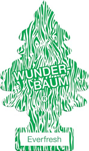 WUNDER-BAUM Auto-Lufterfrischer I Anhänger für langanhaltenden Duft im Auto oder zu Hause I Everfresh, 1 Stück