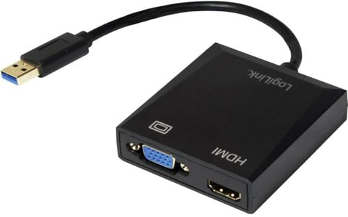 LogiLink Adapter USB 3.0 auf VGA/HDMI, UA0234