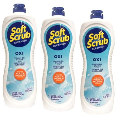 Soft Scrub Oxi Lot de 3 nettoyants 600 ml | Paquete de 3 unidades