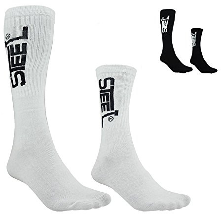 STEEL Schlittschuh-Socken weiss/long