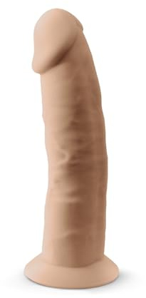 SILEXD Model 2 (7.5) Dildo Realista Eco-Friendly - Silicona Termorregulable, Base Ventosa, Tono Carne, 19.2cm