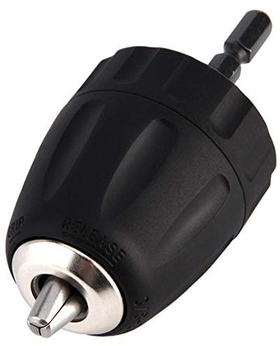 Ausla Portabrocas autoajustable para taladro, 0,8-10 mm, casquillo 3/8-24UNF, con vástago hexagonal