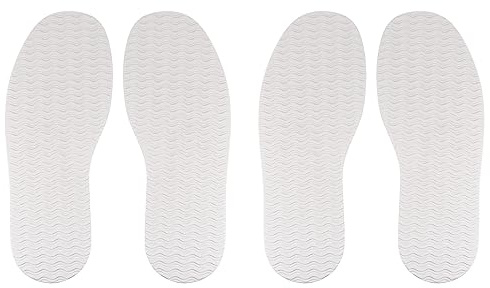 sourcing map Shoe Rubber Full Sole Repair Replacement Bottom Non-Slip for Leather
