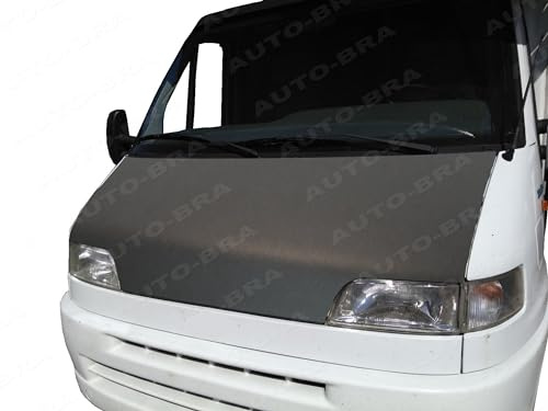 AB3-00761 Auto Bra de capot pour tout le capot Compatible avec Fiat Ducato Peugeot Boxer Citroën Jumper 1994-2002 Protection contre les chutes de pierres Tuning