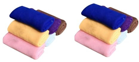 PRETYZOOM 4piezas Paños De para Limpieza De Negras Toallas para Borrado Seco Paños De Limpieza De Espejo Aleatorios
