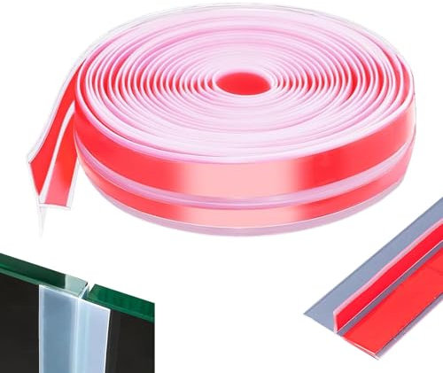 Cushangty Joint de porte transparent en forme de T - Résistant aux