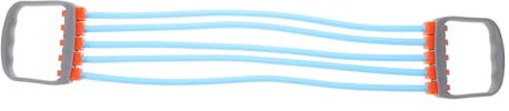 Milisten Brusttrainer Expander Verstellbar 5-stufig TPR Material Oberkörpertrainer Fitnessgerät Für Frauen Zuhause Und Unterwegs