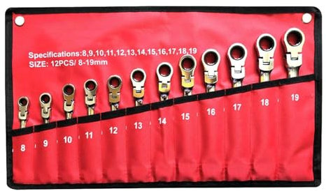Juego de llaves, llave inglesa, 1 pieza, juego de llaves for coche, llave de trinquete, kit de herramientas manuales for reparación de automóviles, juego de llaves, llave universal, llave de acero, he