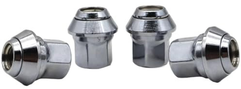 HZSMYXGS Bulloni Cerchioni Compatibile con Ford per B-Max 2012-2022 per Fiesta 1989-2022 Dadi per Cerchi in Lega per Auto M12X1,5 bulloni esagonali da 19 mm