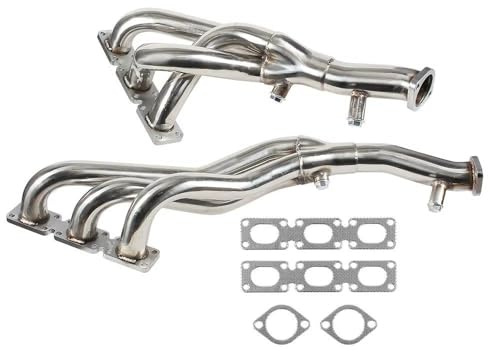 Car Stainless Steel Exhaust Pipe Stainless Steel Exhaust Headers Manifold Engine For BMW For E46 For E39 For Z3 2.5L 2.8L 3.0L L6 Car Pipe Exhaust