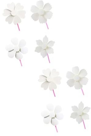 FRCOLOR 8 pièces Moulin à Vent Papier à Peindre DIY Éducatif pour Garçon Fille Stimule Coordination Main-œil et Créativité