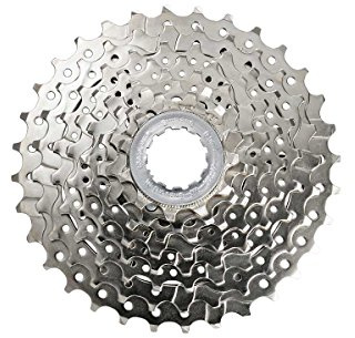 Shimano CS-HG50 Tiagra/105 Bicycle Cassette (9-Speed, 12/25T, Silver)