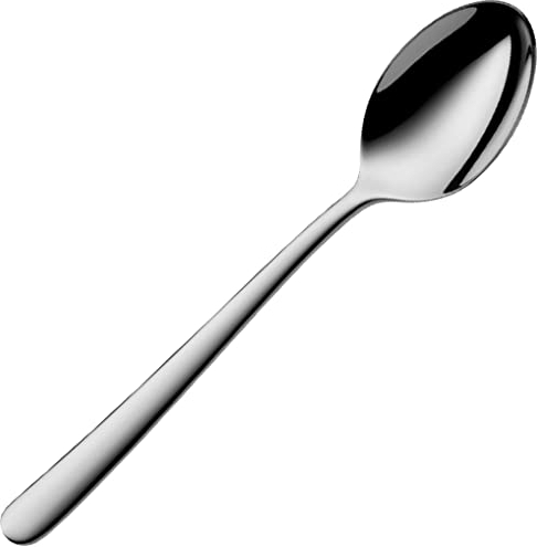 WMF Kult Menülöffel 21 cm, Cromargan Protect Edelstahl poliert, glänzend, kratzbeständig, spülmaschinenfest