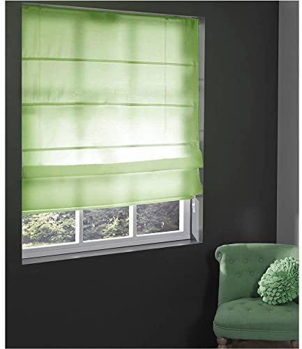 Madecostore Raffrollo für Boote, Grün, L 60 x H 180 cm