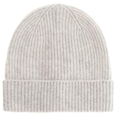 Zwillingsherz 100% Kaschmir Beanie – Strickmütze aus Cashmere – Hochwertige Grobstrick Mütze für Damen – Wintermütze One Size – Weiche & warme Mütze – Premium Qualität für Herbst, Winter & Frühling