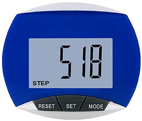 Lintat Podomètre LCD multifonction avec clip ceinture pour mesurer la distance et les calories