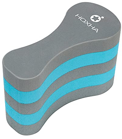 Pull Buoy Grey & Green, EVA 5 Layer Swimming Float Training Sport for Adult