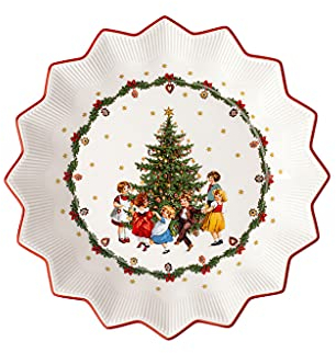 Villeroy & Boch 14-8332-3633 Plato para Galletas, 0.5 litros, Porcelain, carbón