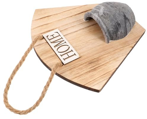 DIKACA Pothos-hängetopf Blumentöpfe Für Den Balkon Hängender Wandpflanzer Wandpflanzgefäß Aus Keramik Saftiger Wandpflanzer Wand-sukkulententopf Böhmische Grüner Dill Holz Pflanzenständer