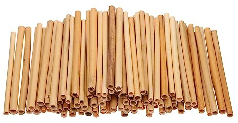 CIMAXIC 100stücke Natürliche Schilfrohre Für Bienen Bienenhausrohre Nachfüll Ersatz Bienenrohre DIY Schilfrohre Für Bienenstöcke