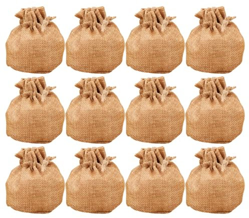 Woedpez Housse de plantes d'hiver, sacs de jardin, efficaces, en lin, pour la conservation des pommes de terre et des carottes