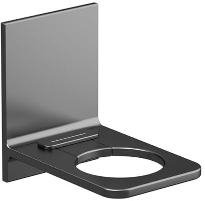 soporte dispensador de botellas de jabón y champú de acero inoxidable, soporte de pared para dispensadores de botellas de champú y bomba de mano