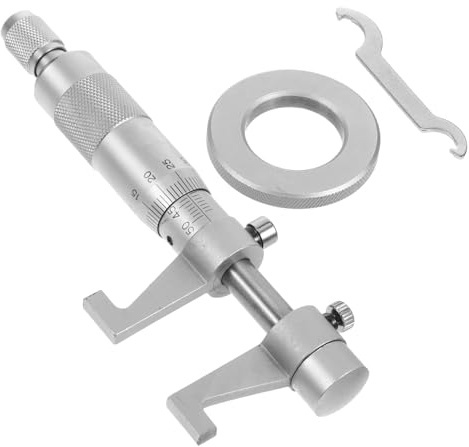 UKCOCO Micrómetro Digital Interior de Alta Precisión Portátil y Herramienta Métrica para Medición Exacta para de Precisión