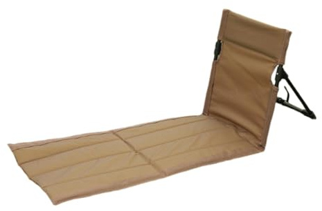 harayaa Silla de Suelo con Respaldo, Silla de Playa para Pesca, Trekking, Viajes.