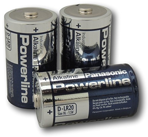 48 Panasonic Powerline D LR20 MN1300 Alkaline Batterien