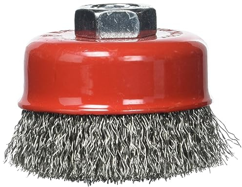 Silverline 298755 Stainless Steel Crimp Cup 75 mm