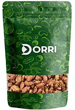 Dorri - Honey Cinnamon Almonds 250g | Premium Whole Almond Nuts, Sweet & Spiced, Healthy Gourmet Snack, High Protein, Non-GMO (Available from 100g to 5kg)