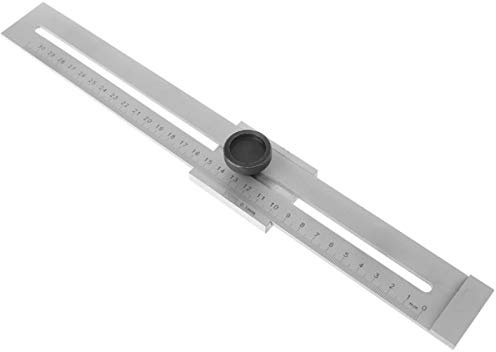 FireAngels Jauge de marquage de coupe de vis 0-200 mm/0-250 mm/0-300 mm pour le travail du bois, la mesure de l'acier au carbone, outil de jaugeage de 0,1 mm (300 mm)