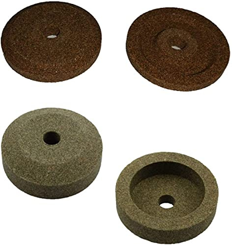 Coppia mole smerigli per affettatrice 50-8-8 GCG con 48-15-8 FT