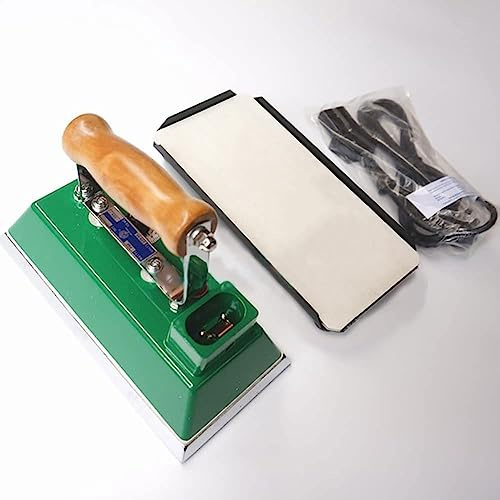 Snooker-Zubehör, 243 mm Billard-Tischdecken-Bügeleisen, Billardtisch-Bürstenreiniger-Set, Snooker-Tisch-Bügeleisen mit einstellbarer Temperatur, for Billard-Spielzimmer, Spielzimmer-Clubs, Spielzimmer