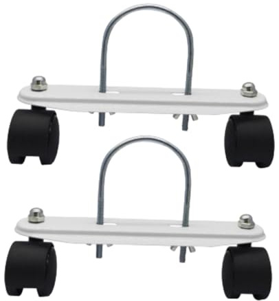 Eivdru 2 Piezas Soporte para Calentador eléctrico,Ruedas para radiadores eléctricos, Soporte de Aceite, radiador eléctrico hidroeléctrico, Calentador eléctrico Especial para Soporte de polea móvil