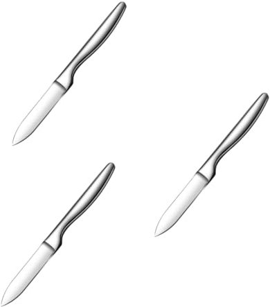 Alipis 3stücke Edelstahl Austernmesser Multifunktionales Werkzeug Zum Öffnen Von Meeresfrüchten Leicht Und Tragbar Für Austern Muscheln Und Jakobsmuscheln Silberfarben