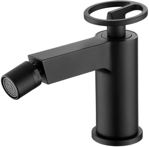 GALYON Imex - Mitigeur de bidet - Série Olympe noir mat - Cartouche céramique Ø26 mm