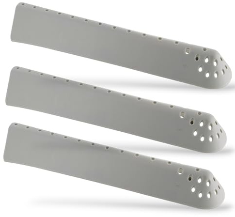 DEKAROX Lot de 3 nervures de tambour pour Candy Hoover Otsein 43005989 - 310 x 61 x 42 mm - Avec 31 trous - Pour machine à laver, sèche-linge