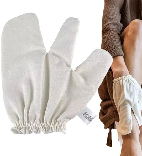 Peeling für den Körper – Seiden-Peeling für den Körper – Peeling abgestorbene Haut, Badzubehör für Massage Spa und Trockenbürste