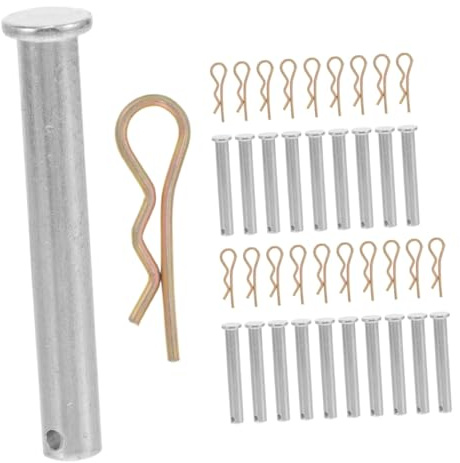 jojofuny 20sets Metal Scaffolding Coupling Pins Fixing Clips Locking Pins for Scaffolding Fittings Builders Trestle
