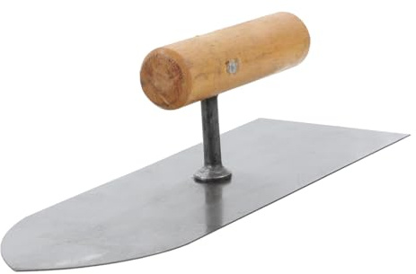 WOONEKY Llana De Hormigón De Acero Inoxidable Para Albañilería, Herramienta Manual Puntiaguda Para Paneles De Yeso y Acabado De Paredes, Uso Interior y Exterior, 1 Unidad