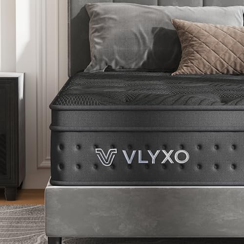Vlyxo Matratze 140x200 cm Höhe 20 cm - 7 Zonen Taschenfederkern Härte H3