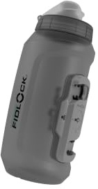 Fidlock Twist Bottle Left Turn – 750 ml Fahrrad Trinkflasche mit Magnet-mechanischem Flaschenhaltersystem, Linksdrehfunktion für Enge Rahmen, BPA-frei, spülmaschinengeeignet, Farbe Black