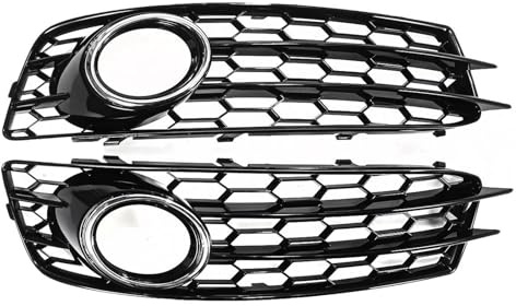 Stoßstangengrill Frontstoßstangen Kühlergrill Paar Für Audi A3 8P Für S-Line 2009–2012(With Chrome)