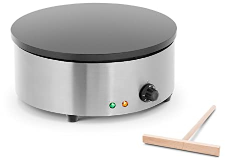 Royal Catering - RCEC-3000-R - Crepiera elettrica - diametro 40 cm