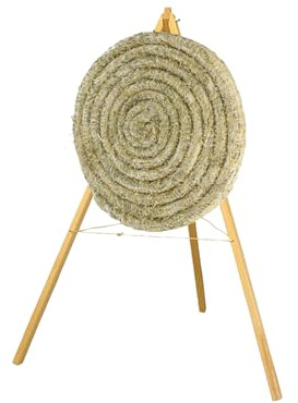 Runde Strohscheibe Deluxe - Ø 80 cm x 8 cm - Zielscheibe